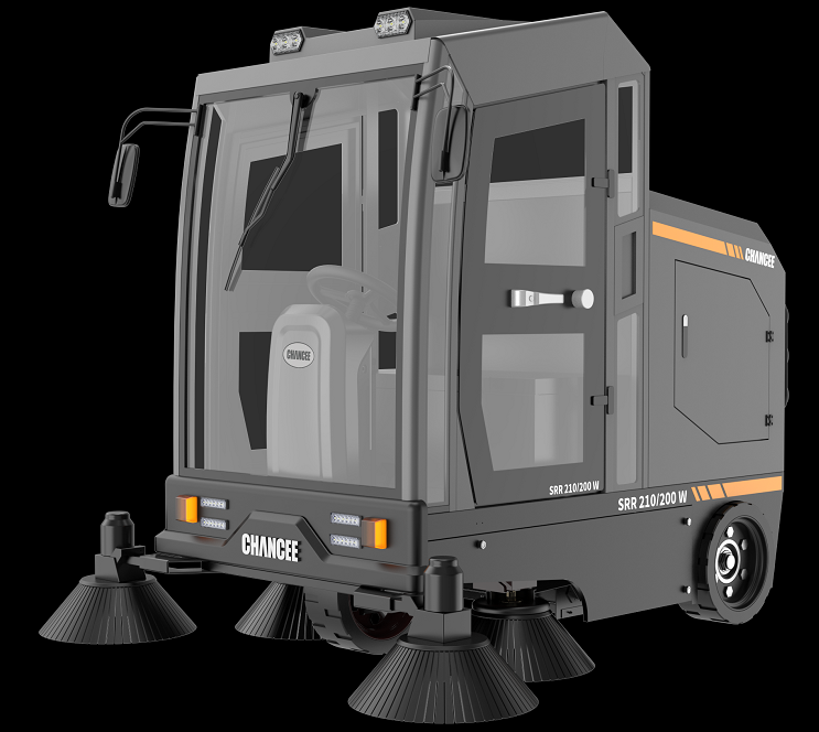 橙犀 SRR 210/200 W 驾驶式扫地机